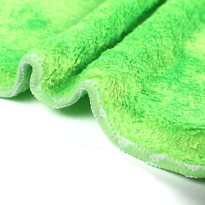 1PK Antibacterial Bright Coral Vellus Dish Towel