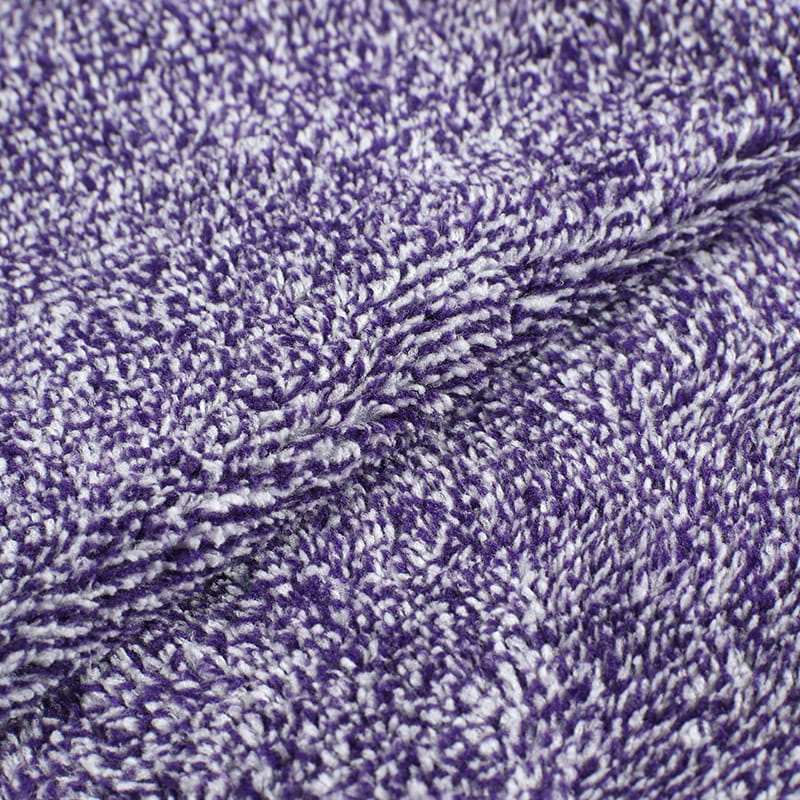 1PK Antibacterial Gypsophila Coral vellus Car Towel